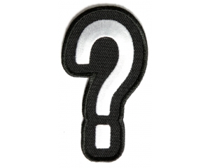 Question Mark Patch