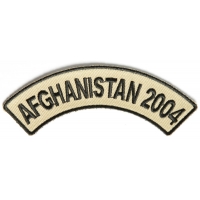 Afghanistan 2004 Rocker Patch