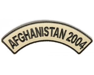 Afghanistan 2004 Rocker Patch