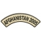 Afghanistan 2005 Rocker Patch