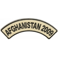 Afghanistan 2009 Rocker Patch | US Afghan War Military Veteran Patches Afghanistan 2009 Rocker Patch | US Afghan War Military Veteran Patches