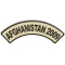 Afghanistan 2009 Rocker Patch
