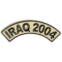 Iraq 2004 Rocker Patch | Embroidered Patches