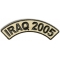 Iraq 2005 Rocker Patch