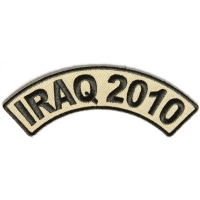 Iraq 2010 Rocker Patch | US Iraq War Military Veteran Patches Iraq 2010 Rocker Patch | US Iraq War Military Veteran Patches