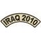 Iraq 2010 Rocker Patch