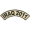 Iraq 2011 Rocker Patch