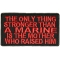 Stronger Than A Marine His Mother Patch