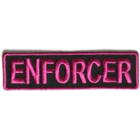 Enforcer Patch 3.5 Inch Pink Enforcer Patch 3.5 Inch Pink