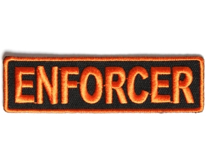 Enforcer Patch 3.5 Inch Orange