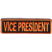 Vice President Patch 3.5 Inch Orange Vice President Patch 3.5 Inch Orange