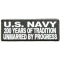 US Navy 200 Years Of Tradition Patch
