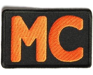 Orange MC Patch