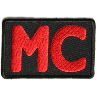Red MC Patch Red MC Patch