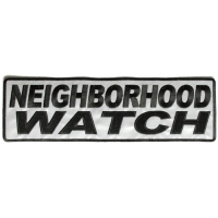 Neighborhood Watch Reflective Patch Neighborhood Watch Reflective Patch
