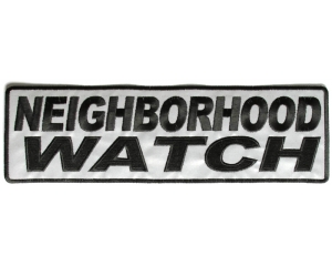 Neighborhood Watch Reflective Patch