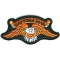 Daytona 2014 Orange Downwing Eagle Patch