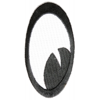 Moon Eyes Patch Looking Right | Embroidered Patches Moon Eyes Patch Looking Right | Embroidered Patches