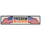 Freedom Rider Reflective Patch With US Flags