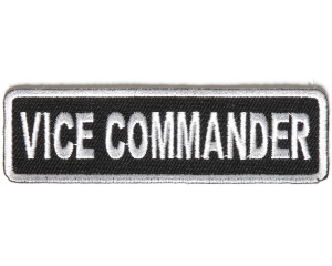 Vice Commander Patch | Embroidered Patches