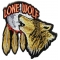Lone Wolf Howling At The Moon 6 Inch Patch