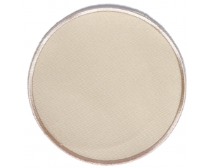 Beige 4 Inch Round Blank Patch | Embroidered Patches
