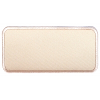 Beige 4 Inch Rectangular Blank Patch | Embroidered Patches