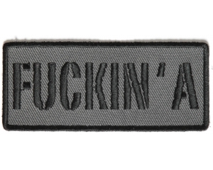 Fuckin A Patch