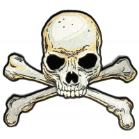 Large Skull Patch | Embroidered Patches Large Skull Patch | Embroidered Patches