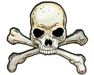 Large Skull Patch | Embroidered Patches