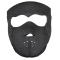 Plain Black Face Mask For Riding