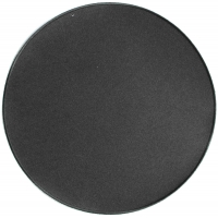 Black 10 Inch Round Blank Patch | Embroidered Patches
