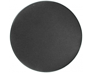 Black 10 Inch Round Blank Patch | Embroidered Patches