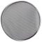 Gray 4 Inch Round Blank Patch