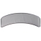 Gray 11 Inch Arched Blank Patch Rocker