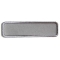 Gray Name Tag Blank Patch