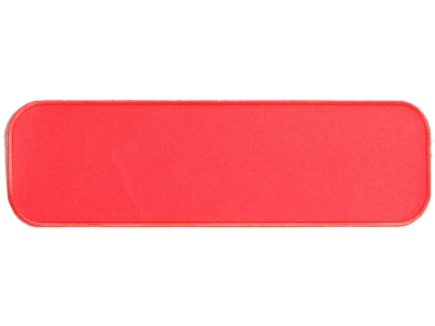 Red 10 Inch Straight Blank Patch | Embroidered Patches