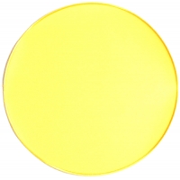 Yellow 10 Inch Round Blank Patch | Embroidered Patches