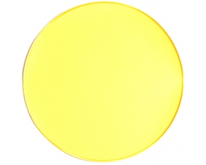 Yellow 10 Inch Round Blank Patch | Embroidered Patches
