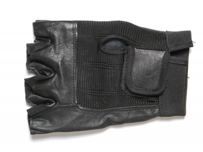 Fingerless Motorcycle Riding Gloves Black