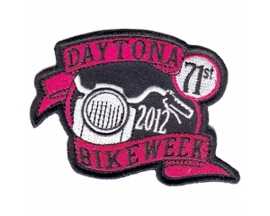 Daytona Bike Week 2012 Patch Pink