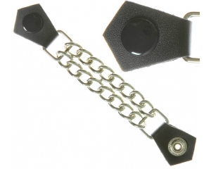 Plain Black Vest Extender