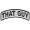 That Guy Rocker Patch Black Gray