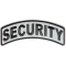 Security Rocker Patch Black Gray
