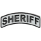 Sheriff Rocker Patch Black Gray
