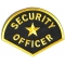 Medium Size Security Officer Shoulder Patch