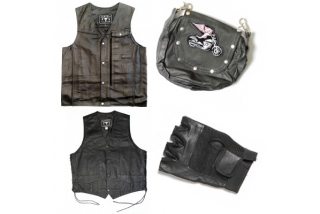 leather biker vests