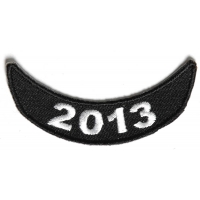 2013 Lower Rocker Patch White