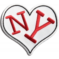 I Love NY Heart Patch | Embroidered Patches