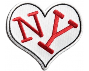 I Love NY Heart Patch | Embroidered Patches